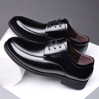 3 . Otoño Nuevo Estilo Zapatos De Cuero De Los Hombres De Negocios Ropa Formal Transpirable Dedo Del Pie Redondo Casual Británico