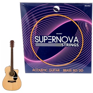 Juego De Cuerdas Guitarra Acústica Acero Supernova S1
