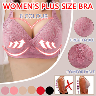 🌸Mowomo🌸 Women's Solid Bra Wire Free Underwear One-Piece Bra Everyday Underwear