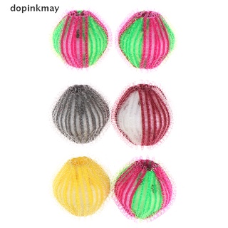 dopinkmay 6 bolas mágicas de depilación para ropa, lavadora, bola de limpieza mx