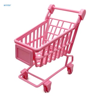 invierno mini juguete modelo kit realista carrito de compras para casa de muñecas pretender juego niñas regalo (1)