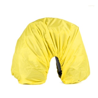 Qq* bolsa de bicicleta impermeable cubierta de lluvia bolsa de equipaje a prueba de lluvia cubierta de polvo equipo de protección plegable alforja cubierta (1)