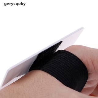 gvrycqoky 1xacrílico adhesivo extensión de pestañas postizas correa de mano paleta herramienta mx (6)