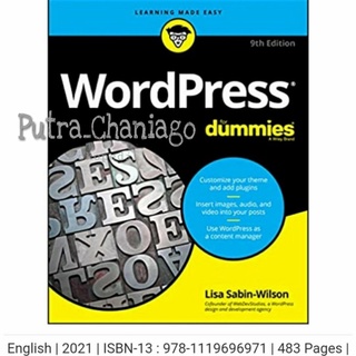 Wordpress para Dummies 9a edición libro