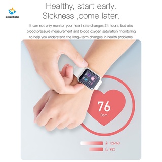 Y68 reloj inteligente Bluetooth con Monitor de Fitness/Monitor de presión Arterial/reloj inteligente de frecuencia cardiaca para hombre (9)