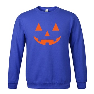 Halloween calabaza cara sudaderas disfraz de Halloween Casual jersey Tops blusa para hombre (8)