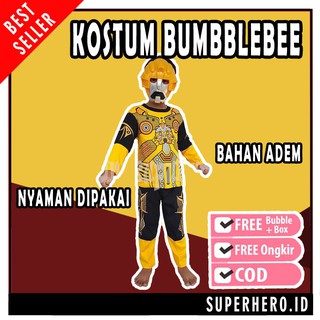 Cosplay disfraz transformador niños hombres máscara ropa niños carácter BUMBLE abeja importación F12