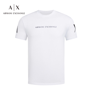 Armani Exchange Armani nuevo cuello redondo simple letra de manga corta T-shirt hombres 3KZTGQ-ZJH4Z