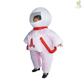 Disfraz inflable del astronauta de estallar disfraces de Cosplay inflables vestido de fantasía divertido padre-hijo traje para fiesta de Halloween