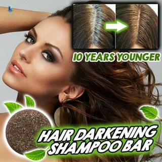 Hair Darkening Shampoo Bar Oil Control Nourishing Moisturizing Soothing Cleaning