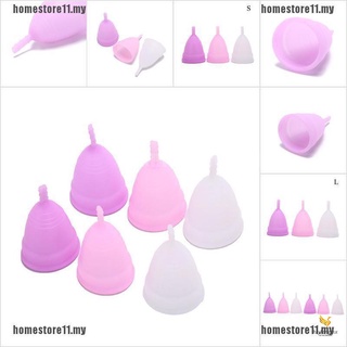 Copa menstrual para mujer producto de higiene médica grado silicona vagina [homestore11.my+stock]