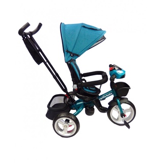 Triciclo para niño y niña con asiento giratorio a 360 Luz Sonido (7)