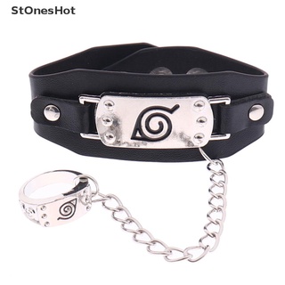 [StOnesHot] Naruto Cosplay Costumes Accessories Naruto Bracelet Finger Ring Anime Props Gift .