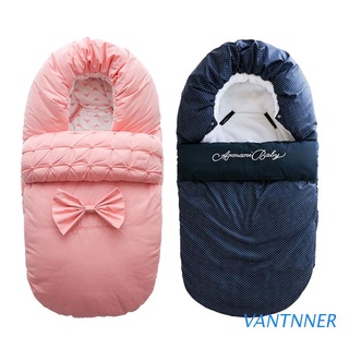 vantn bebé saco de dormir recién nacido sacos de dormir manta sobre arco bebé exterior niño invierno caliente envolver cochecito envoltura