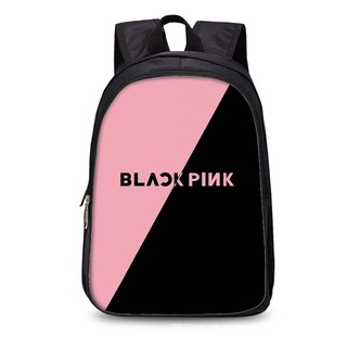 14inch Negro color Moda Corea BlackPink Mochila Escolar