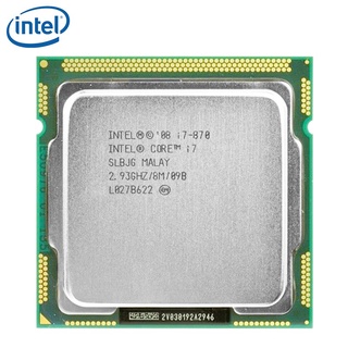 Procesador intel Core i7-870 i7-870S i7-875K Quad-Core 95W i7 870 8M Cache GHz LG 6 CPU de escritorio probado 100% de trabajo