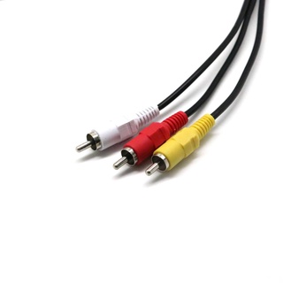 [tiktok hot] cable usb a a 3rca, 1,5 m/5 pies usb macho a 3 rca macho jack divisor audio video av compuesto cable adaptador para
