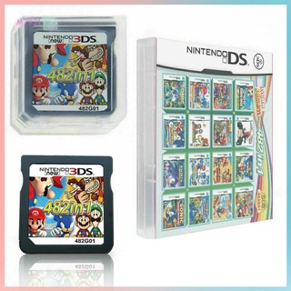 NDS Tarjeta De Juego 482 En 1 Combinada 3DS Combinado Cassette Nintend (3)