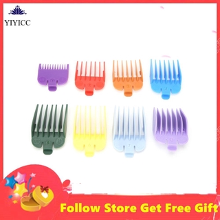 Yiyicc - juego de peines de guía para cortador de pelo, colorido, reemplazo (1)