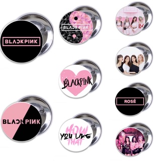 Pin Black Pink