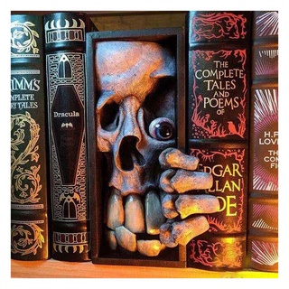 Monsters personalizado Bookend Peeping en la estantería biblioteca resina escritorio adorno para oficina en casa (7)
