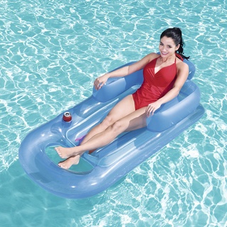 bonita piscina playa hamaca de agua verano inflable tumbona flotante fila