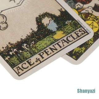 [shanyazi] 1 caja mágica smith cartas de tarot edición misteriosa tarot juego de mesa 78 cartas (4)