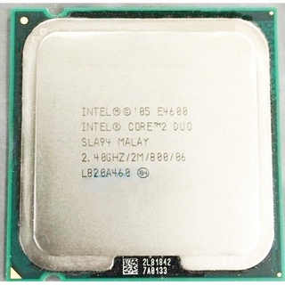 Intel core 2 DUO CPU E4600 2.40GHZ/2M/800 processor LGA775 Dual-Core
