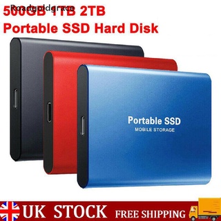 Roadgoldgrace 4TB/2TB/1TBGB Mobile Hard Disk Type C USB3.1 Portable SSD Solid State Drive WDGR