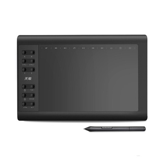 tianmin g10 tabletas digitales profesionales tableta de dibujo gráfico 8192 niveles tableta de dibujo digital sin necesidad de pluma de carga extremedeals.mx