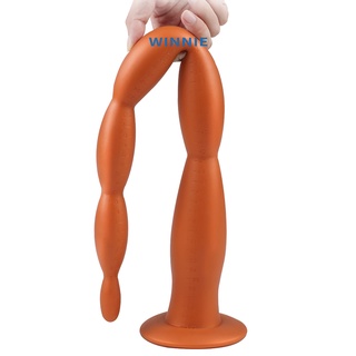 (we) consolador anal flexible masaje próstata dilatador plug adulto juguete sexual con ventosa