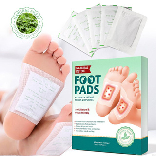 10 paquetes de almohadillas de pie para aliviar los pies, todos los parches naturales para los pies, limpiar naturalmente, aliviar el dolor, dormir mejor, eliminar el olor de los pies almohadillas de cuidado de los pies