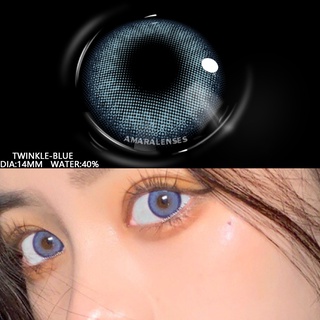 lentes de contacto coloridos amara twinkle series 1 par 8 colores lentes de decoración de ojos comestics (6)