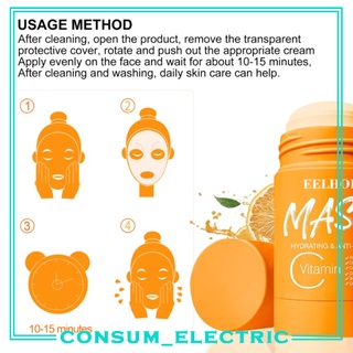 máscara sólida de palo limpiador facial hidratante reafirmante control de aceite vitamina c