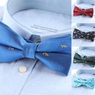 Corbata de hombre con estampados bordados Para bodas de negocios (6)