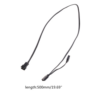 Cable Adaptador De extensión Mikuu Argb Claro 5v 3pin Para Aura As-Us/accesorios Msi (2)