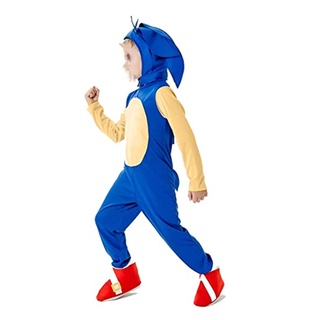 Sonic Halloween traje de los niños Sonic Hedgehog de dibujos animados Sonic el HedgehogcosplayJuego Cosplay ropa