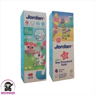 Jordan pasta de dientes infantil 75 g