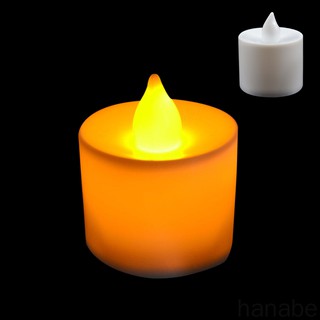 Vela en forma de vela Led sin llama vela luz decoración hanabe (1)