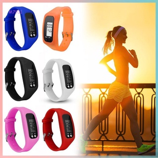 Sport Watch Bracelet Digital LCD Pedometer Run Step Calorie Counter Bracelet (3)
