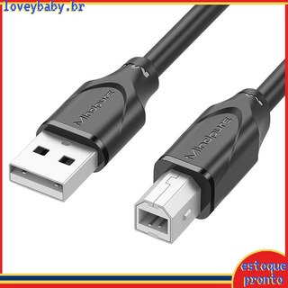 Lovey cable Usb Tipo-B a Usb2.0 Para Etiqueta/impresión/oxígeno/puerto cuadrado De Cobre