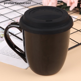 pcmc 1pc herramienta de cocina de té café silicona sellado a prueba de polvo taza cubierta tapa taza tapa gloria