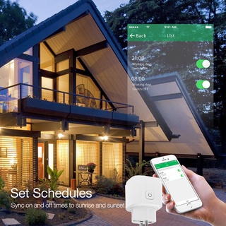 adaptador de enchufe inteligente wifi 16a monitor de alimentación toma de corriente tuya/smart life app control remoto funciona con alexa google home an (7)