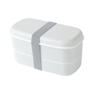 LIME Bento Lunch Box Container with Chopsticks Food Storage for Adults Kids Double-layer Bento Boxes Microwave Safe (4)