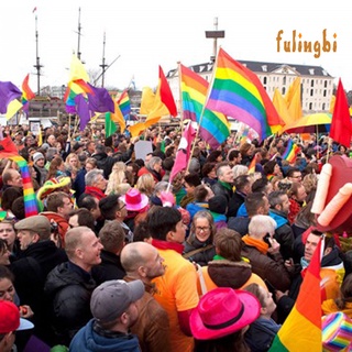 flb 6 pzs símbolo de orgullo lgbt gay/festival de fiesta ondeando banderas arcoíris (7)