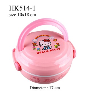 Dónde almorzar 1 apilamiento redondo Hello Kitty HK514-1