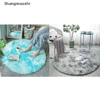 sms alfombra redonda para sala de estar decoración de la habitación de los niños alfombras de felpa largas alfombras de dormitorio mx