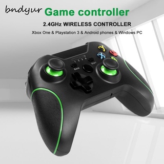 bndyur 2.4G Inalámbrico Controlador De Juego Joystick Para Xbox One Para PS3/Android Teléfono Inteligente Gamepad Para Win PC 7/8/10