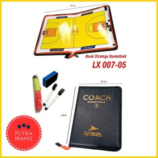 Conjunto de tablero libro estrategia entrenador entrenador junta de libro de entrenamiento de la junta de baloncesto pelota velocidades ORI