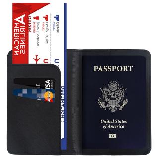 Wakanda - soporte para pasaporte de piel sintética, bloqueo RFID (2)